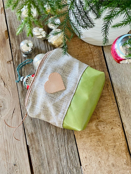 Cositas Bag Apple Green and Gray