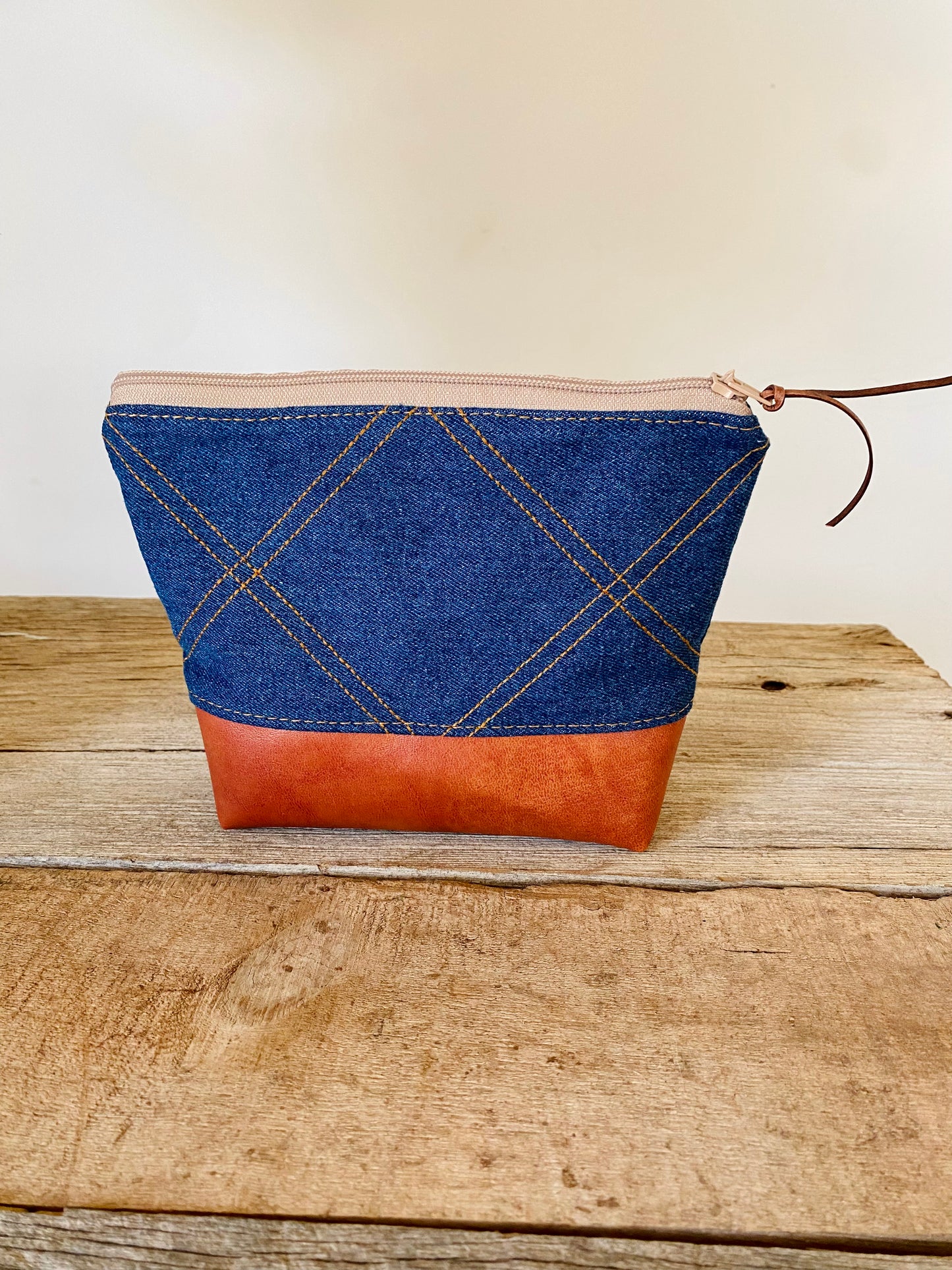 Cositas Bag in Embroidered Denim