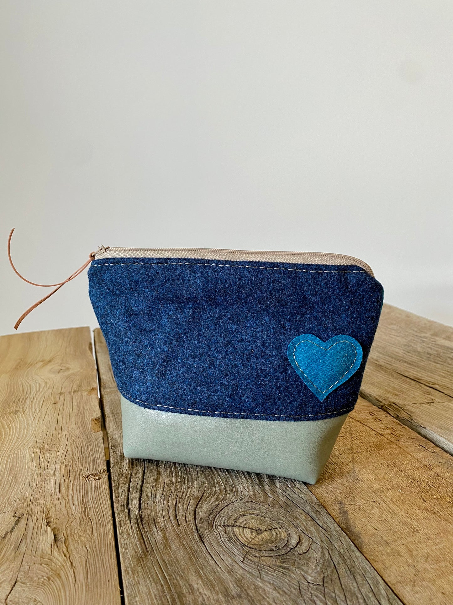 Cositas Bag Navy Heart